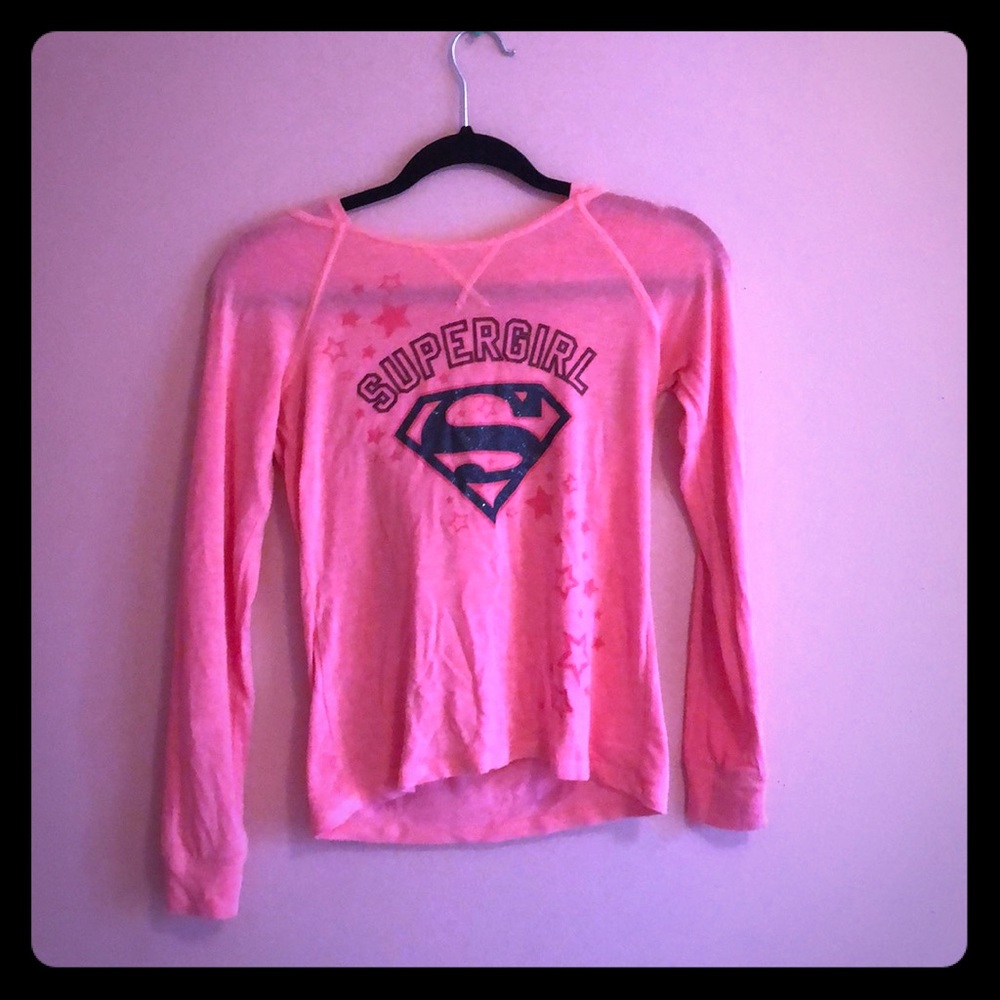 Pink Hooded Long Sleeve